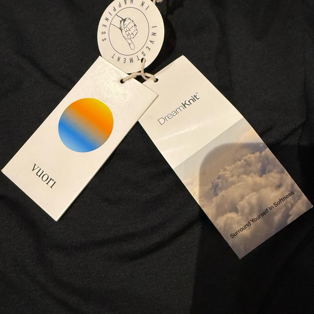 Vuori Black Heather Boyfriend Jogger